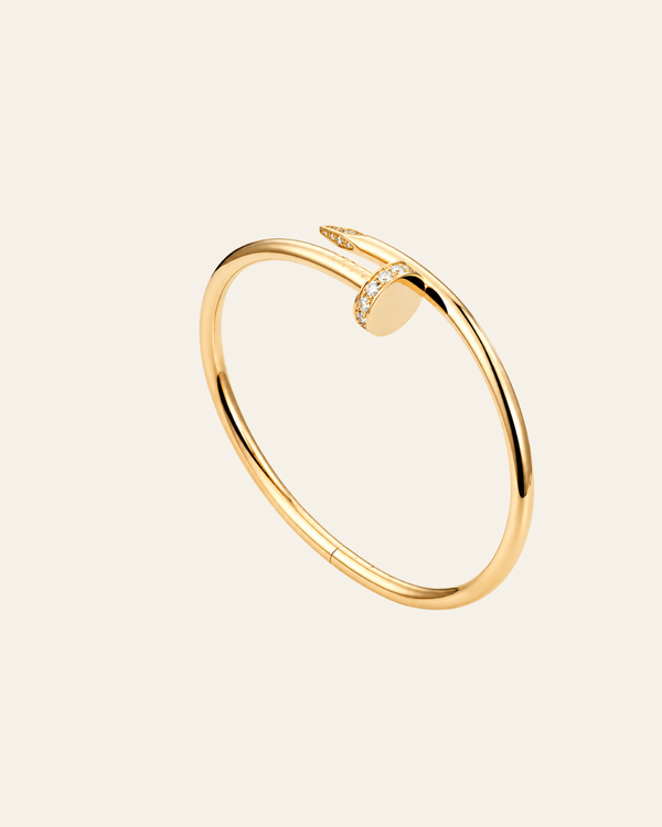 Nail Diamond Bracelet