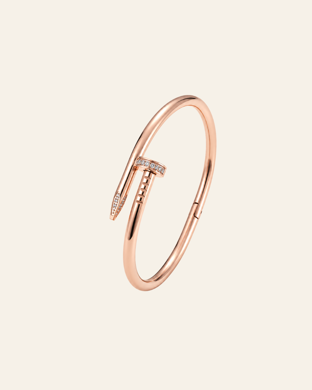 Nail Diamond Bracelet