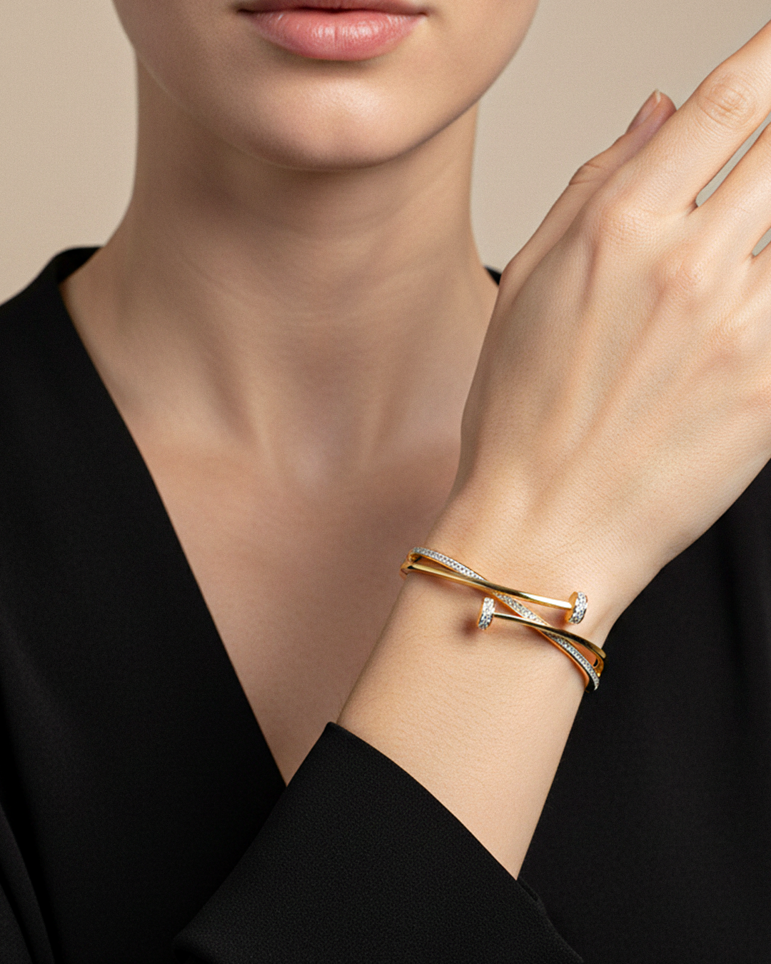 Nail Diamond Armband