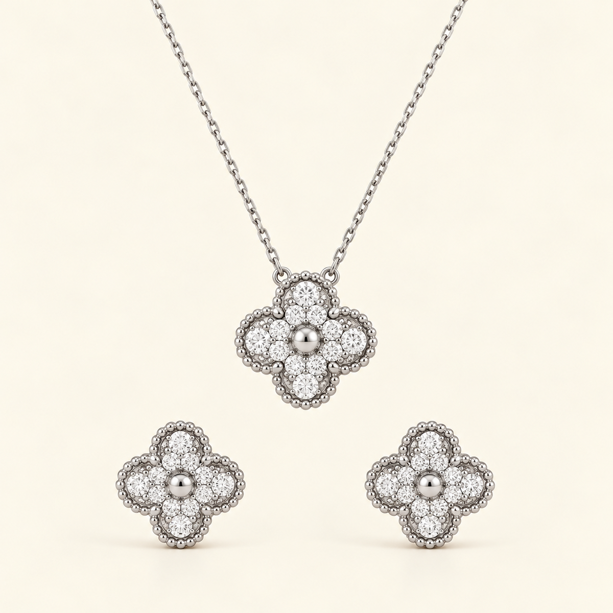 Clover Diamond Set